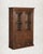 Wood Antique Indian Glass Armoire With Drawers | Rustic Display Cabinet | Vintage Teak Wood Cabinet | Wabi Sabi Decor For Sale - Image 7 of 8