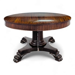 Vintage English Mahogany Table For Sale