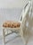Vintage Palm Beach Regency Braided Rattan Dining Chairs With Palm Leaf Motif - Newly Painted - Set of 6 For Sale In Mobile - Image 6 of 11