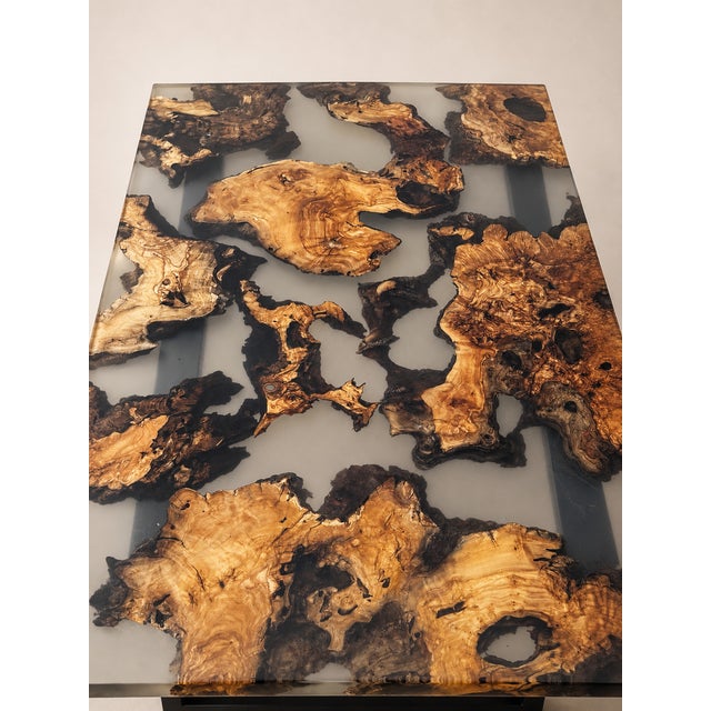 Olive Root and Resin Table by Andrea Toffanin for Hood For Sale - Image 6 of 7