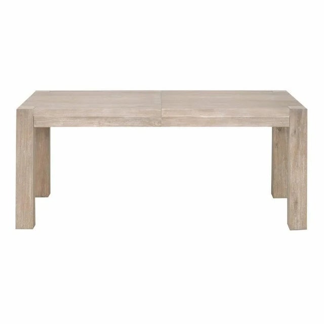2020s 102.5" Solid Wood Extendable Dining Table by Essentials for Living For Sale - Image 5 of 7