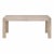 2020s 102.5" Solid Wood Extendable Dining Table by Essentials for Living For Sale - Image 5 of 7