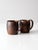 Vintage Copper Mugs With Handles Pair For Sale - Image 9 of 11