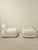 Cream Vintage Jumbo Lounge Chairs by Lberto Rosselli for Saporiti, 1970, Set of 2 For Sale - Image 8 of 8