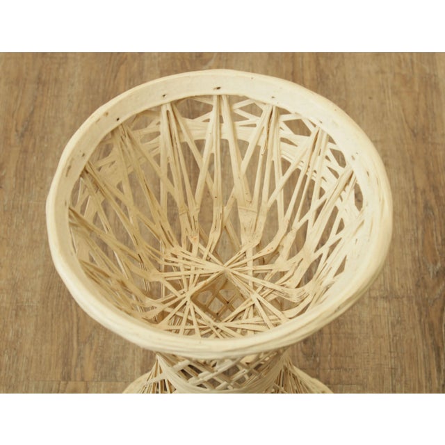 Plastic Russell Woodard Vintage Spun Fiberglass Planter For Sale - Image 7 of 13