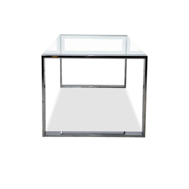 Ring Glass Dining Table in Silver by Orsenigo For Sale - Image 9 of 10
