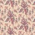 SAMPLE - Schumacher Apolline Botanical Wallpaper In Rouge & Bleuâ Â For Sale
