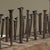 Early 20th Century Antique Untitled Found Art Brutalist Nail Assemblage (Outsider Art) For Sale - Image 5 of 10
