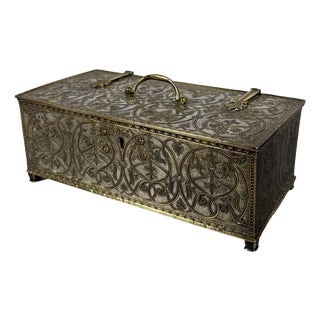 Antique Silver 950 Box, 1800s For Sale