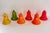 Rare boxed set of six vintage Kurt S. Adler Christmas bell ornaments, manufactured in Italy for Kurt S. Adler Inc., New...