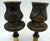Baroque Antique French Cast Bronze Chandelier Elements Converted to Lamp Finials - a Pair For Sale - Image 3 of 5