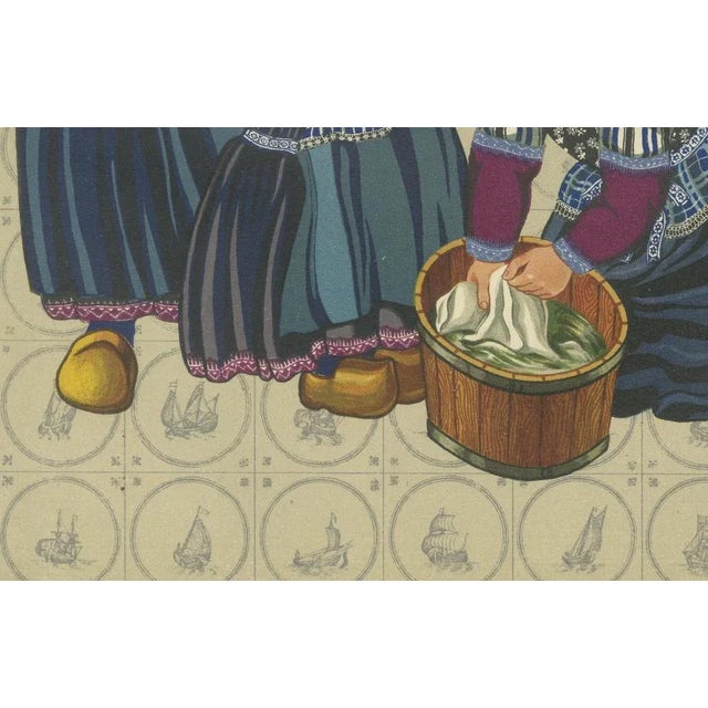 Marken Mourning Dress, Dutch, 1932, Print For Sale - Image 3 of 10