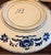 Large Antique Japanese Arita Imari Blue and White Porcelain Chargers, 1900, Set of 2 For Sale - Image 4 of 18