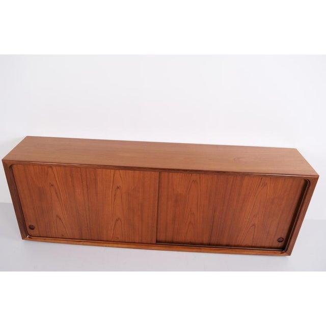 Teak Sideboard with Sliding Doors by Edmund Jørgensen, 1960s For Sale - Image 3 of 15