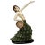 Goldscheider Vienna Spanish Lady Dancer with Tambourine Model 7699 Dakon, 1938 For Sale