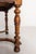 19th Century Louis XIII French Square Oak Table with X-Shaped Crossbar, 1890s For Sale - Image 13 of 16