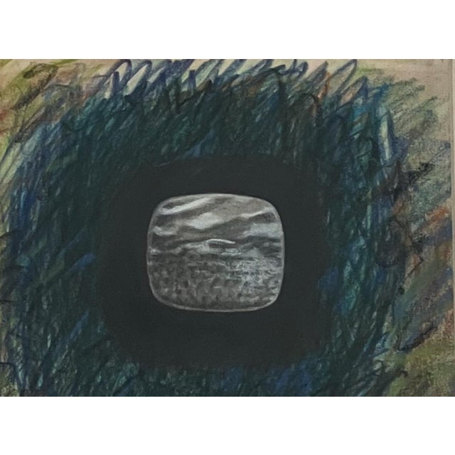 Late 20th Century Untitled Pastel by Veronica Benning, Framed For Sale In Chicago - Image 6 of 8