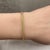 14kt Yellow Gold Franco Bracelet – 7.5in, 2.7mm, 7.45g, New For Sale - Image 4 of 5