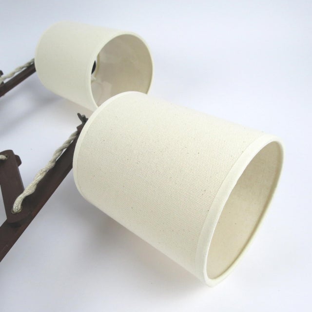 1960s Scissors Wall Lamps, 1960s, Set of 2 For Sale - Image 5 of 11