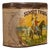Mid 20th Century Sunset Trail Western Cigar Advertising Tin For Sale