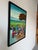 Vintage Barnes Folk Art Market Scene Oil on Canvas Painting – Framed For Sale - Image 4 of 14