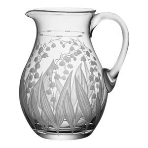 Artel Lily of the Valley Jug, Clear