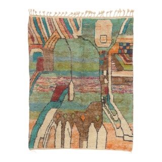 Contemporary Boujad Moroccan Rug, 08'08 X 10'11 For Sale