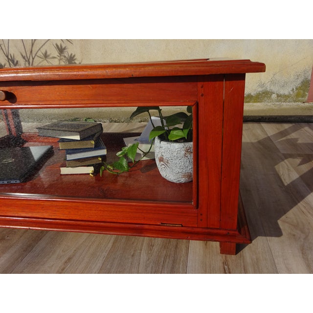Display Cabinet with Exotic Wood Structure For Sale - Image 11 of 18
