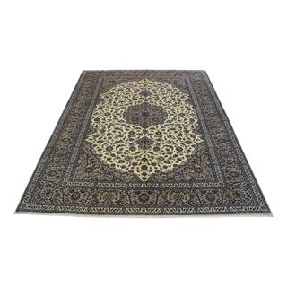 Middle Eastern Hand-Knotted Rug For Sale