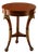 Italian Empire Olive Ash Burl Falcon Accent Table For Sale