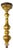 Architecture Salvage Wood Altar Candlestick For Sale