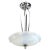 Art deco chandelier - 1930s this original pendant lamp captivates with its simple and sober art deco design. The lamp is...