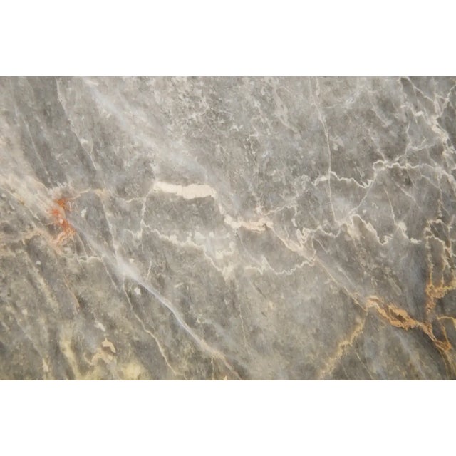 1980's Post-Modern Exotic Marble Column Pedestal For Sale - Image 14 of 14