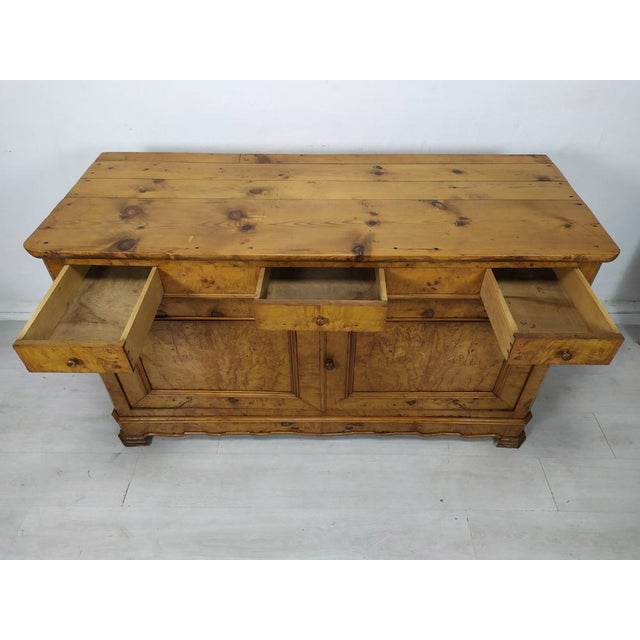 Antique Buffet in Pine For Sale - Image 3 of 18