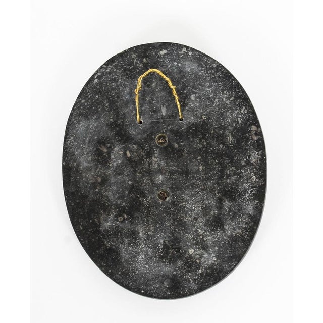 Italian Marble Profile Plaque of Roman Emperor Claudius, 19th Century For Sale - Image 3 of 5