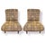 Textile 1970s Vintage Patchwork Armless Slipper Chairs - a Pair For Sale - Image 7 of 7
