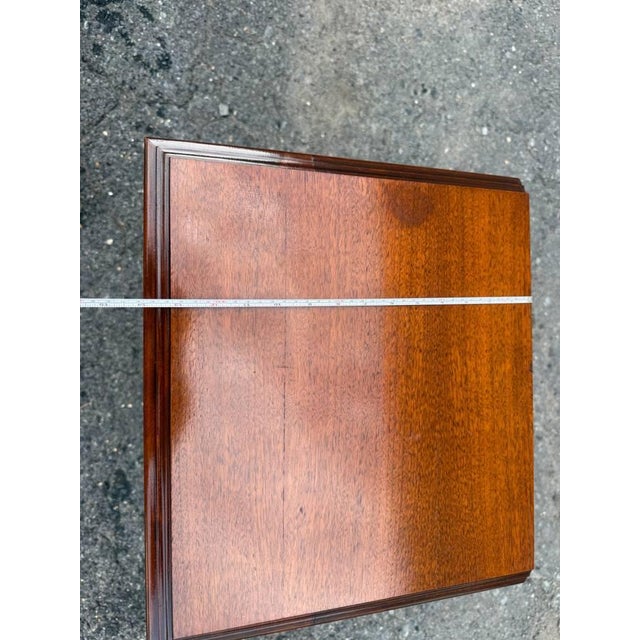 Vintage Regency Louis Xvi Style 2 Tier Side Table For Sale - Image 12 of 14