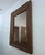 2000 - 2009 Large Carved Wooden Mirror For Sale - Image 5 of 5