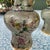 Pair of antique Plique-a-jour cloisonne vases with colorful transparent enamel // Chinoiserie // enamelware // enameled // Asian art For Sale - Image 4 of 10