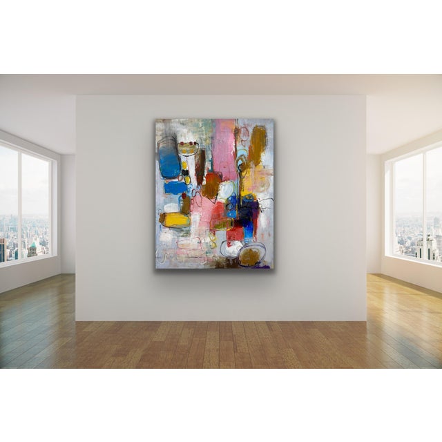 2020s Contemporary Abstract Original Oil Painting For Sale - Image 5 of 12