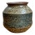 Vintage Speckled Pottery Vase For Sale