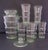 Green Antique Art Deco Dunbar Green Uranium Glass Pitcher 6 Tumblers Large 8pc Set For Sale - Image 8 of 18