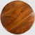 French 19th Century French Walnut Carved Round Drop-Leaf Table For Sale - Image 3 of 9