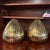 This pair of Mid-Century Modern brass plated teardrop shaped bookends are by Ben Seibel for Jenfred Ware. The bookends are...