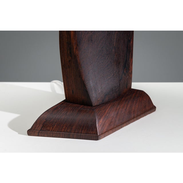 Large Mid-Century Rosewood Table Lamp, 1960s For Sale - Image 14 of 15