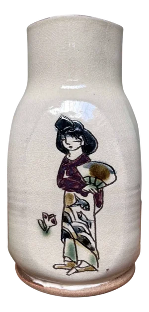 Ikebana Flower Vase by Sakujiro Terao, 1950s