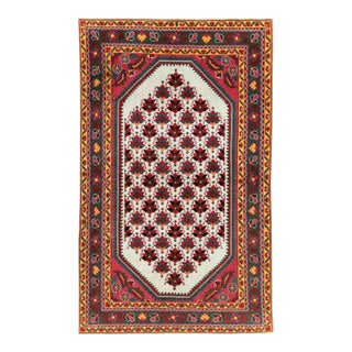 Galerie Shabab Collection Late 20th Century Handmade Persian Malayer Throw Rug For Sale