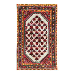 Galerie Shabab Collection Late 20th Century Handmade Persian Malayer Throw Rug