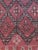 Geometric Rug Diamond Design in Coral & Brown - 10.1 X 5.9 Ft For Sale - Image 4 of 9