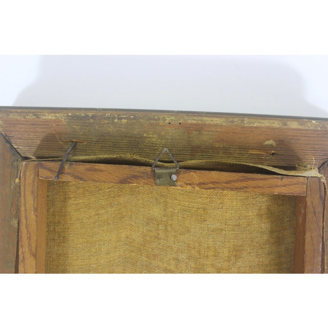 Vintage Floral Still Life Oil Painting in Gilt Wood Frame For Sale - Image 10 of 13